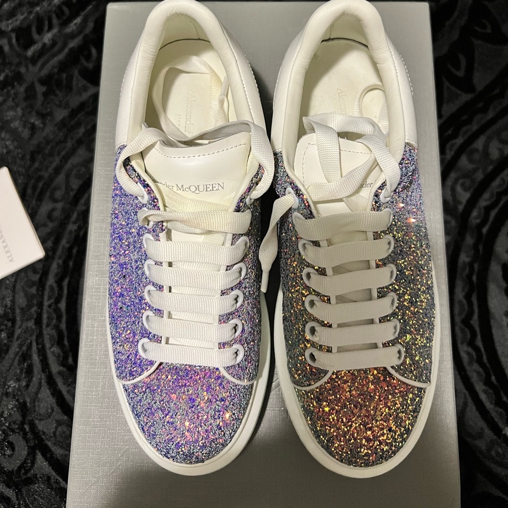 Glitter Alexander McQueen sneakers